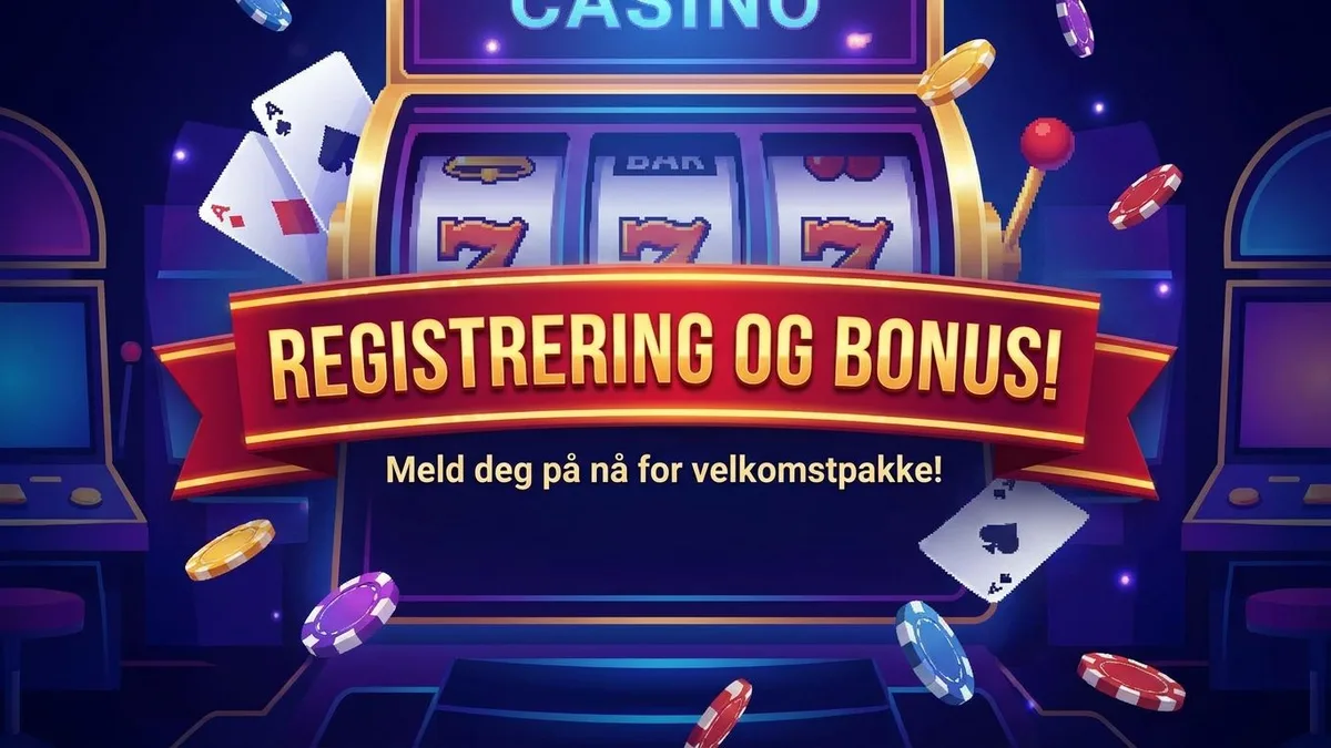 Registrer deg med bonus